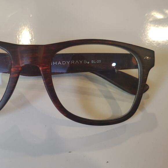 SHADYRAYS Classic Timber in Deep Timber Wood Grain Blue Light Glasses - Picture 4 of 14